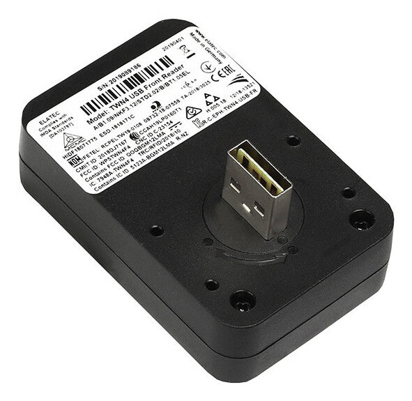 ELATEC TWN4 RFID-læser USB Sort
