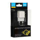 iBox C-38W Universel Hvid USB Hurtig opladning Indendørs