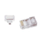 Gembird LC-PTU-01/10 kabelsamler 8P8C RJ45 Transparent