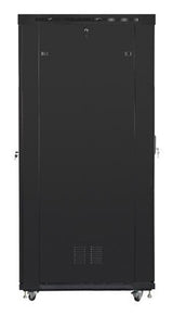 Lanberg FF01-6242-12BL stativ 42U Fritstående reol Sort