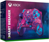 Microsoft Xbox Wireless Controller – Heart Breaker Special Edition Blå, Lyserød, Lilla Bluetooth Gamepad Analog/digital Android, PC, Xbox One, Xbox Series S, Xbox Series X, iOS