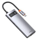 Baseus Metal Gleam USB 3.2 Gen 1 (3.1 Gen 1) Type-C Grå