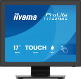 iiyama ProLite T1732MSC-B2S computerskærm 43,2 cm (17") 1280 x 1024 pixel SXGA LED Berøringsskærm Sort
