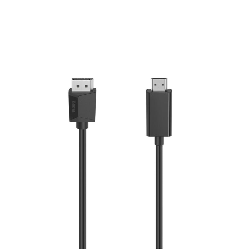 Hama 00205144 videokabel adapter 1,5 m DisplayPort HDMI Sort