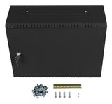 Lanberg WAF1-5203-04-00B stativ 4U Vægmonteret stativ Sort