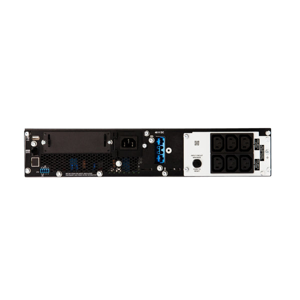 APC SRT1500RMXLI-NC UPS-enhed Dobbeltkonvertering (online) 1,5 kVA 1500 W 6 AC stikkontakt(er)