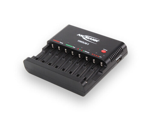 Ansmann Powerline 8 batterioplader
