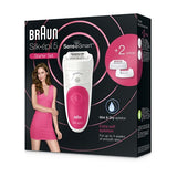 Braun Silk-épil 5 5/500 SensoSmart 28 pincetter Lyserød, Hvid