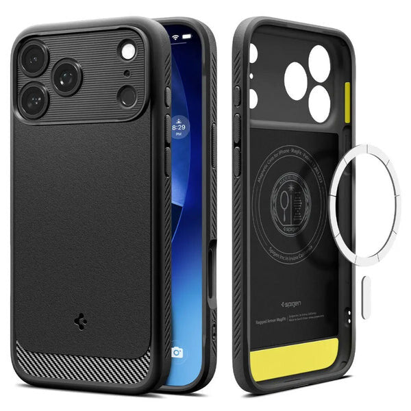 Spigen ACS10329 mobiltelefon etui 16 cm (6.3") Cover Sort