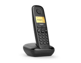 Gigaset A170 Duo Analog/DECT-telefon Nummervisning Sort