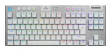 Logitech G G915 X LIGHTSPEED tastatur Spil USB + RF Wireless + Bluetooth QWERTY Nordisk Hvid