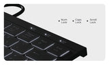 KeySonic KSK-5011ELC (DE) tastatur Hjem USB QWERTZ Tysk Sort