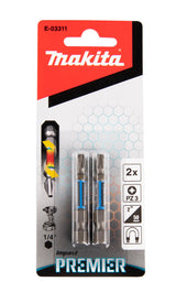 Makita E-03311 skruetrækker bit 2 stk