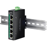 Trendnet TI-PGLC50 netværksswitch Ikke administreret Gigabit Ethernet (10/100/1000) Strøm over Ethernet (PoE) Sort