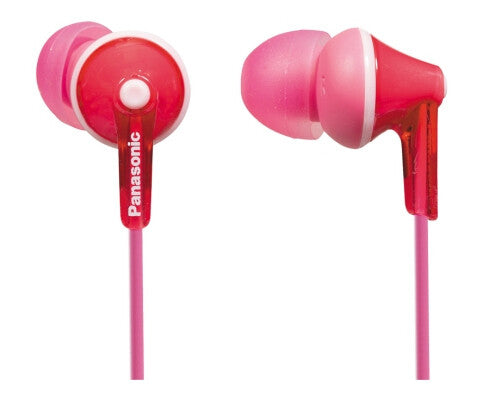 Panasonic RP-HJE125E-P hovedtelefoner/headset Ledningsført I ørerne Musik Lyserød