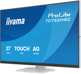 iiyama ProLite T2752MSC-W1AG computerskærm 68,6 cm (27") 1920 x 1080 pixel Fuld HD LCD Berøringsskærm Hvid