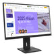 Lenovo ThinkVision E27Q-40 computerskærm 68,6 cm (27") 2560 x 1440 pixel Quad HD LCD Sort