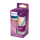 Philips Filament pære, klar 100 W A60 E27