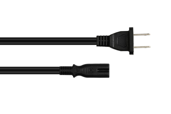 Kabelmeister Kabel / Adapter Sort 3 m C7 forbinder NEMA 1-15P