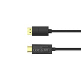 UNITEK V1608A videokabel adapter 1,8 m DisplayPort HDMI Grå