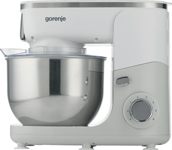 Gorenje MMC1005W foodprocessor 1000 W 4,8 L Grå, Rustfrit stål, Hvid