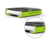 Silicon Power Armor A60 ekstern harddisk 4 TB 2.5" Micro-USB B 3.2 Gen 1 (3.1 Gen 1) Sort, Grøn