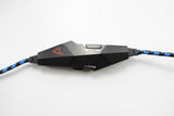 Steelplay HP41 Headset Ledningsført Spil Sort, Blå