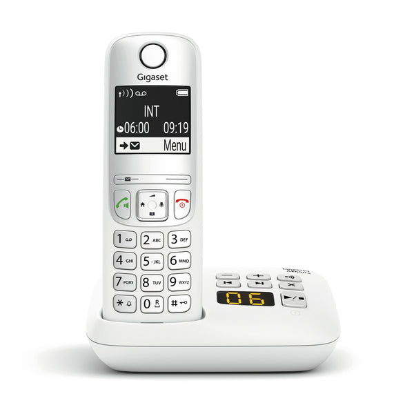 Gigaset AE690A Analog/DECT-telefon Nummervisning Hvid