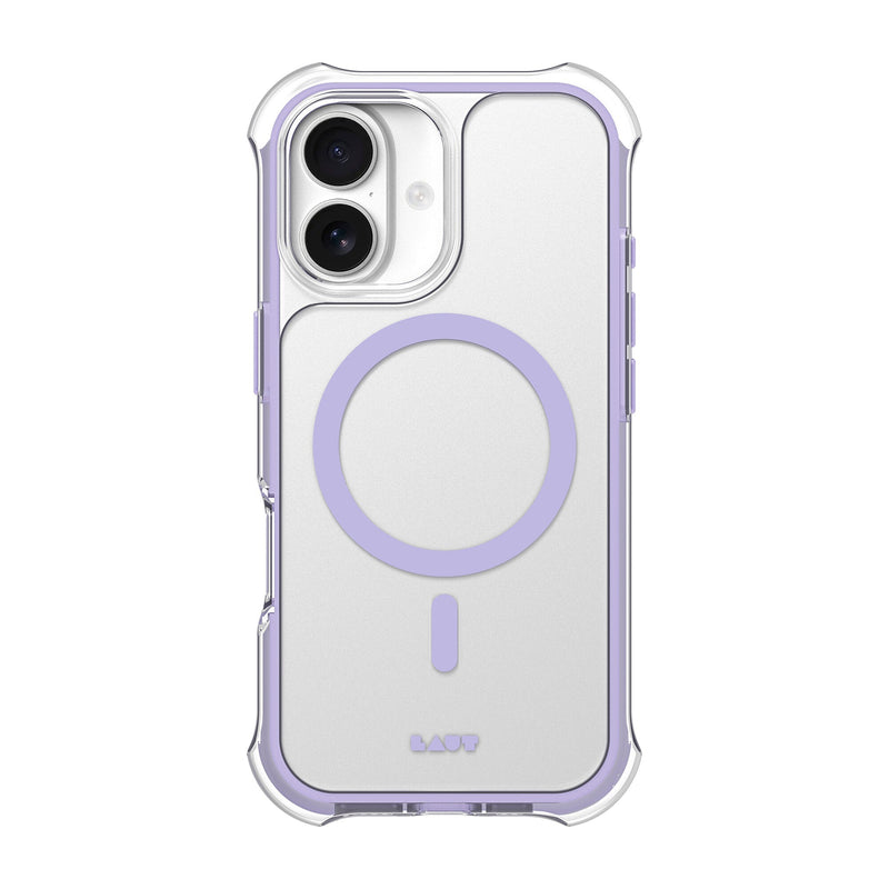 LAUT AERO PROTECT mobiltelefon etui 16 cm (6.3") Cover Lilla, Transparent