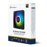 Silverstone Air Slimmer 120 Computerkabinet, Processor Luftkøler 12 cm Sort, Transparent 1 stk