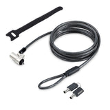 StarTech.com NBLWK-LAPTOP-LOCK kabellås Sort, Sølv 2 m