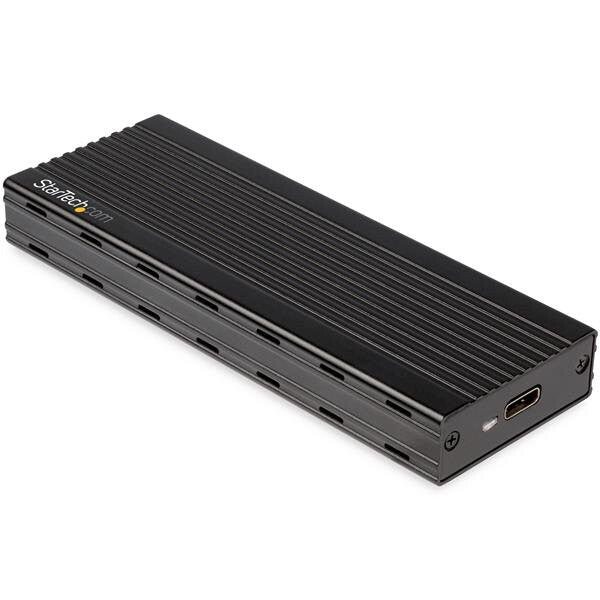 StarTech.com M2E1BMU31C drevkabinet SSD kabinet Sort M.2