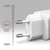 Axagon ACU-PQ30W Ladegerät QC3.0.4.0/AFC/FCP/PPS/Apple+ PD USB-C 30W - weiß - USB Typ C Mobiltelefon, Smartphone, SmartWatch, Tablet, Universel Hvid Vekselstrøm Hurtig opladning Indendørs