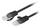 Lanberg PCU6-20CC-0200-BK netværkskabel Sort 2 m Cat6 U/UTP (UTP)