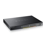 Zyxel XGS2220-30HP Administreret L3 Gigabit Ethernet (10/100/1000) Strøm over Ethernet (PoE) Sort