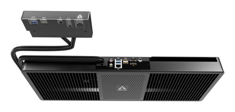 ARCTIC Senza 5700G Pro AMD Ryzen™ 7 32 GB DDR4-SDRAM 1 TB SSD Windows 11 Pro Mini PC Sort