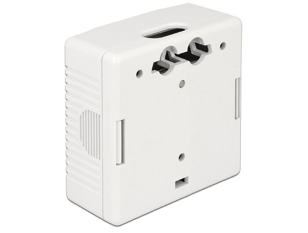 DeLOCK 86197 stikkontakt 2 x RJ-45 Hvid