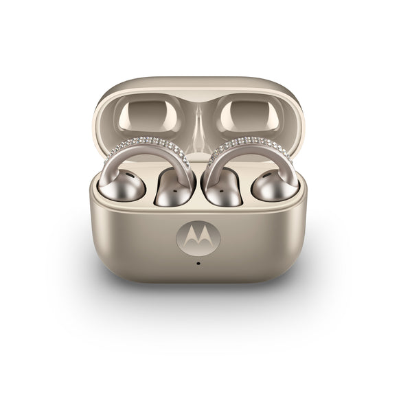 Motorola moto buds loop Headset Trådløs Øre-clip-on Opkald/Musik/Sport/Hverdag Bluetooth Beige