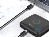 Sandberg 421-46 powerbank Lithium-Ion (Li-Ion) 25000 mAh Trådløs opladning Sort