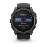 Garmin fenix 8 3,56 cm (1.4") 51 mm Digital 280 x 280 pixel Berøringsskærm Titanium Wi-Fi GPS (satellit)