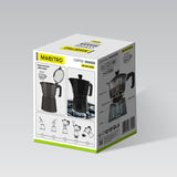Maestro MR-1666-3-BLACK manuel kaffemaskine Espressomaskinesæt Sort