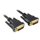 Sharkoon 5m DVI-D to DVI-D (24+1) DVI kabel Sort