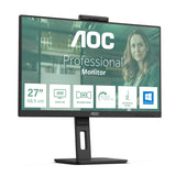 AOC Q27P3CW computerskærm 68,6 cm (27") 2560 x 1440 pixel Quad HD LED Sort