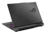 ASUS ROG Strix G16 G614PR-RV003W AMD Ryzen™ 9 8940HX Laptop 40,6 cm (16") WUXGA 32 GB DDR5-SDRAM 1 TB SSD NVIDIA GeForce RTX 5070 Ti Wi-Fi 6E (802.11ax) Windows 11 Home Sort, Grå QWERTZ Tysk
