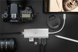 Goobay 76788 dockingstation USB Type-C Sølv