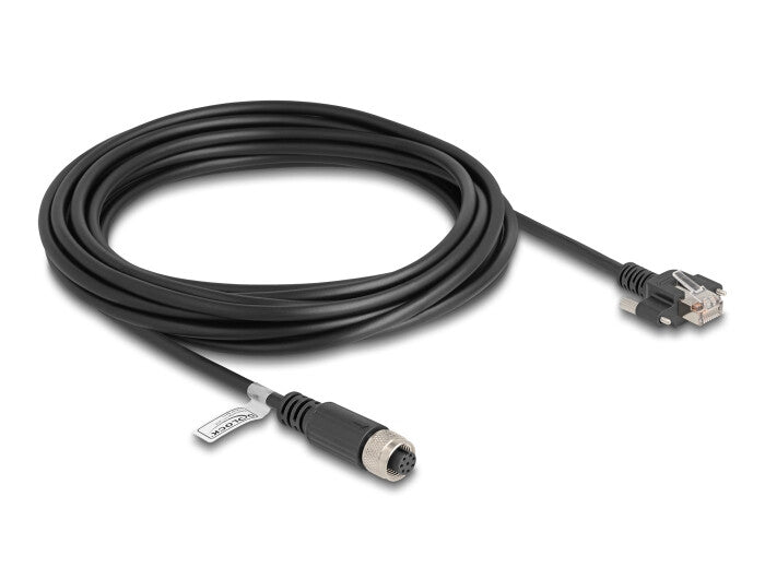 DeLOCK 80430 netværkskabel Sort 5 m Cat5e F/UTP (FTP)