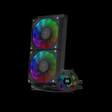GAMDIAS Chione P3-240U Processor Alt-i-en væskekøler 12 cm Sort 1 stk