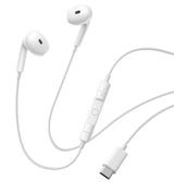 Baseus Encok CZ19 Headset Ledningsført I ørerne Opkald/musik USB Type-C Hvid