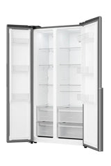 Gorenje NRS917E41X side-by-side køle-fryseskab Fritstående 544 L Grå