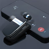 DUDAO GU9 Extendable Wiring Bluetooth Earphone Hovedtelefoner Trådløs I ørerne Opkald/musik Sort